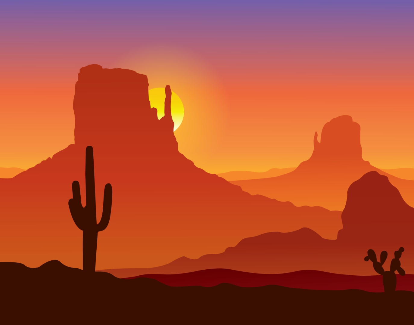 Monument Valley artwork by Lindy Adams